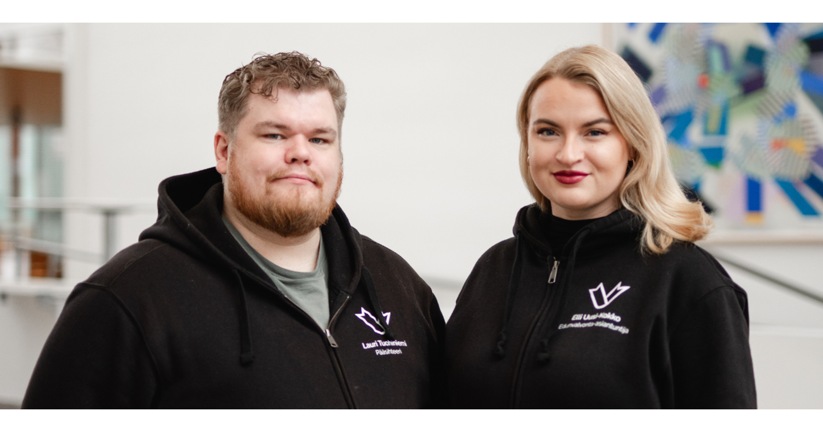 Valokuvassa Lauri Tuohiniemi ja Elli Uusi-Kokko