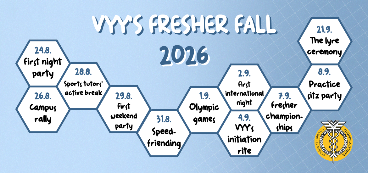 Graphic for Fresher Fall schedule