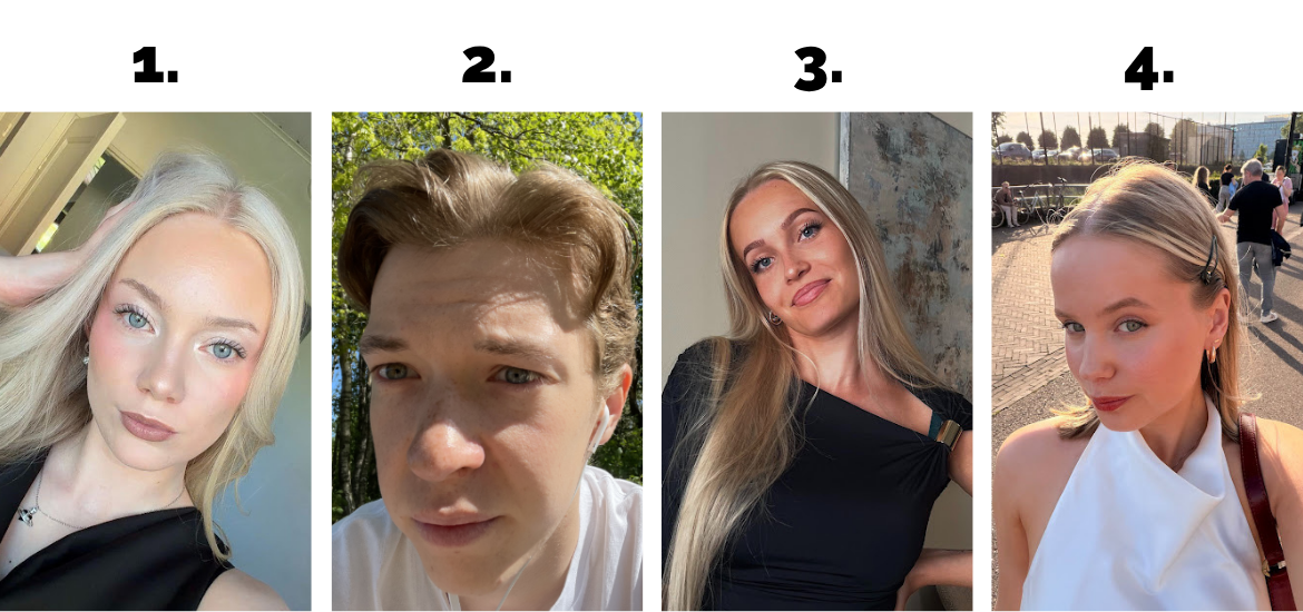 Neljä valokuvaa alla luetelluista tutoreista.