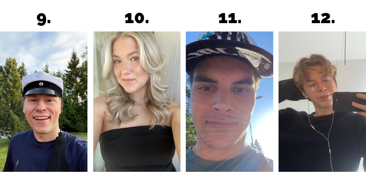 Valokuvat alla luetelluista tutoreista